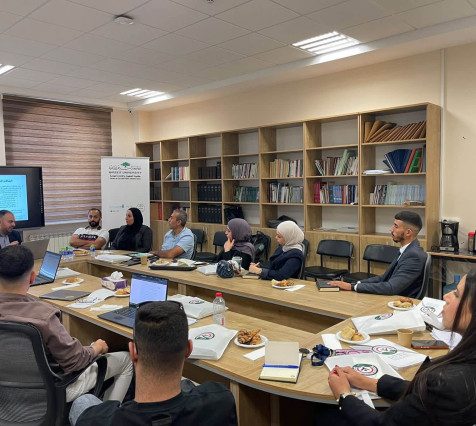 لقاء تعريفي وتوعوي حول الصندوق الفلسطيني لتعويض مصابي حوادث الطرق في جامعة بيرزيت