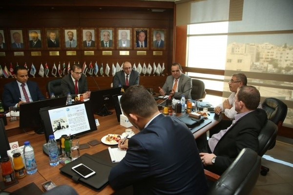 زيارة وفد سوق التأمين الفلسطيني للمملكة الاردنية الهاشمية للاطلاع على التجربة الاردنية في اصدار تقارير الحوادث الكترونيا E-Kroka